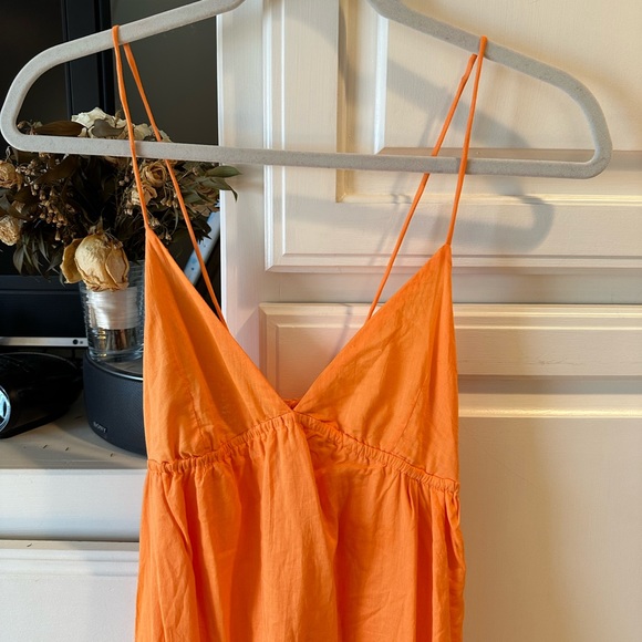 Faithfull The Brand Wilona Midi Dress Medium - Picture 5 of 7